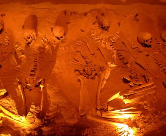 Representational image of human skeletons. The discovery of anomalous skeletons suggests humanity may be older than we think.