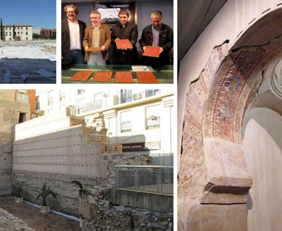 San Esteban archaeological site , Presentation of the gold and silver coins by Murcia’s department of culture in 2012. 