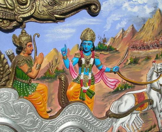 The Bhagavad Gita. Source: General Press / CC BY-SA 2.0.