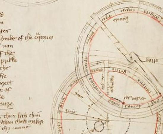 600-year-old astronomical sketch 