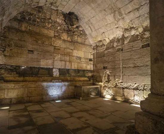 2,000-year-old banquet hall recently excavated in Jerusalem. Source: Yaniv Berman / Israel Antiquities Authority