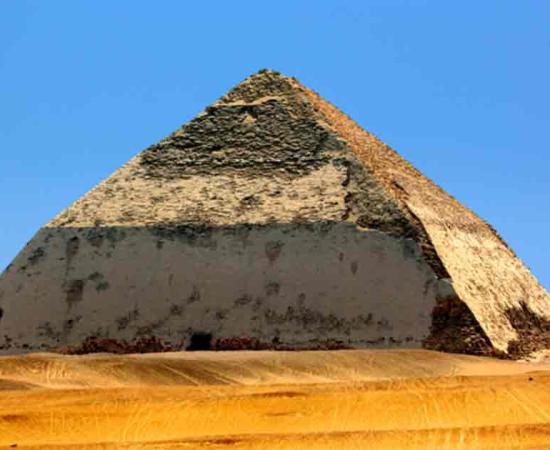 The Bent Pyramid in Dahshur, Egypt.		Source: WitR/Adobe Stock