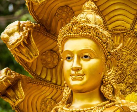 Nayanar statue of the Bhakti movement. Source: Lightofchairat / Adobe Stock.