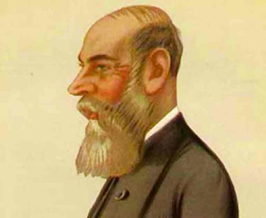 Caricature of Charles Cunningham Boycott, published in Vanity Fair magazine in January 1881. Source: Public domain