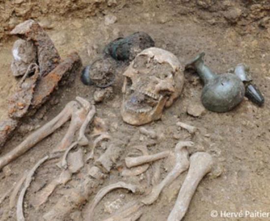 300 burials in ancient Merovingian necropolis