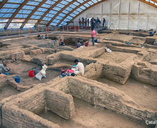 Çatalhöyük in Turkey