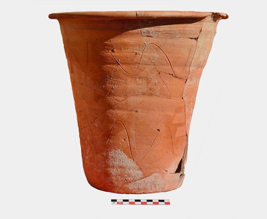 5th century chamber pot from the Roman villa at Gerace, Sicily (Italy). Source: Roger Wilson / Journal of Archaeological Science