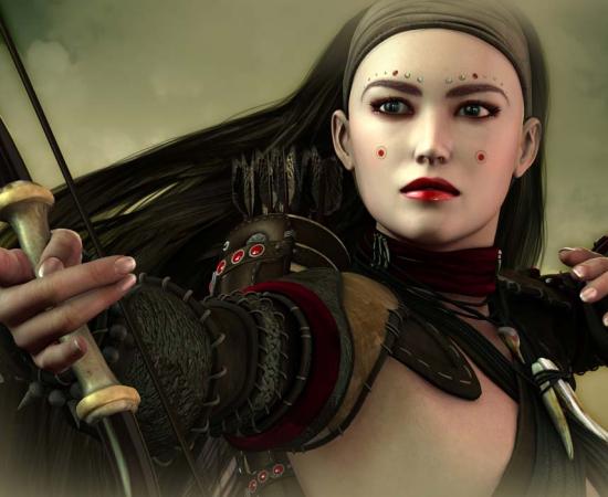 Chinese Warrior Woman