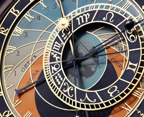 The face of the Prague Astronomical Clock (1462) 