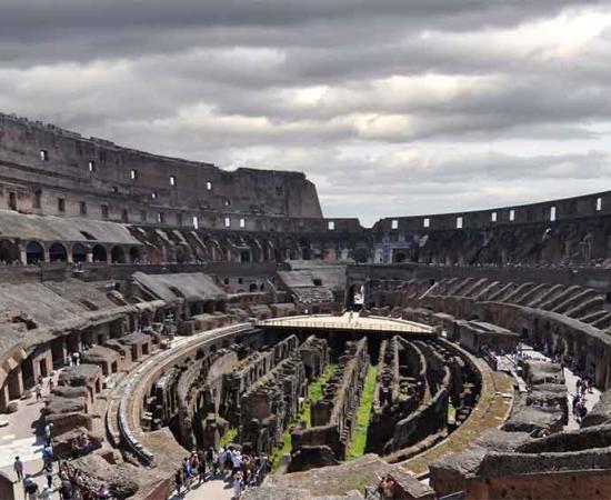 Colosseum underground. Source: David Carillet / Adobe Stock