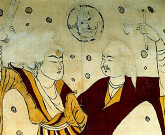 Fuxi and Nuwa are responsible for creation of humanity in Chinese mythology. Source: Stout256 / Public Domain.