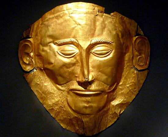 The Mycenaean Death Mask of Agamemnon