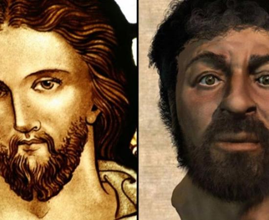 Two varying depictions of the same figure, Jesus. (Deriv)