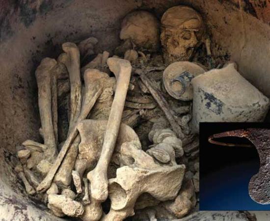 Female Ruler Sporting Rare Diadem Unearthed at Bronze Age Palace