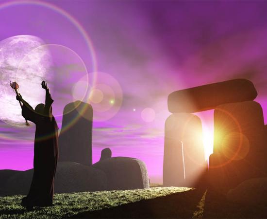 After a ten year run of bad luck, an Irish farmer was advised by University College Cork to contact druids to perform a ceremony. Source: heywoody / Adobe Stock