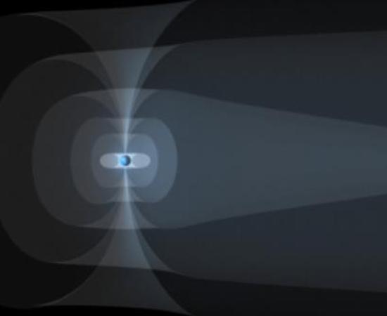Earth leaking atmosphere - plasma