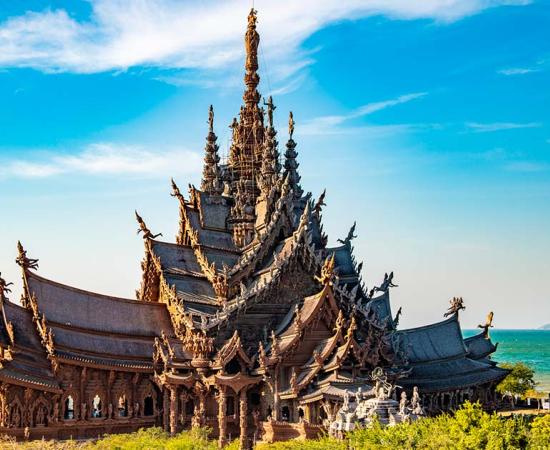 The Sanctuary of Truth, Pattaya, Thailand. Source: pierrick / Adobe Stock.
