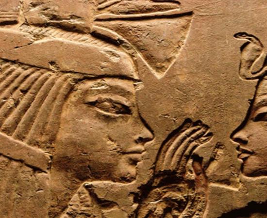 Images at the entrance of the tomb of the wet nurse, called Maya, shows the pharaoh Tutankhamen seated on her lap. It's now believed that Maya may have been Tutankhamen's sister, Meritaten.
