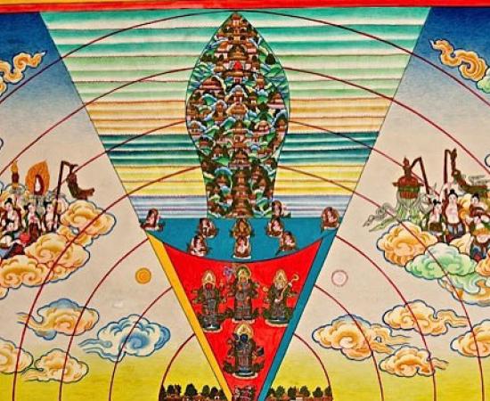 ETs Myriad Worlds in Buddhist Cosmology  