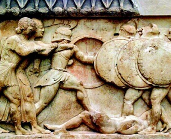 The fallen soldiers of Marathon