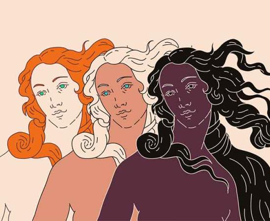 The five female Olympians of the Ancient Greek Pantheon. Source: local_doctor / Adobe Stock