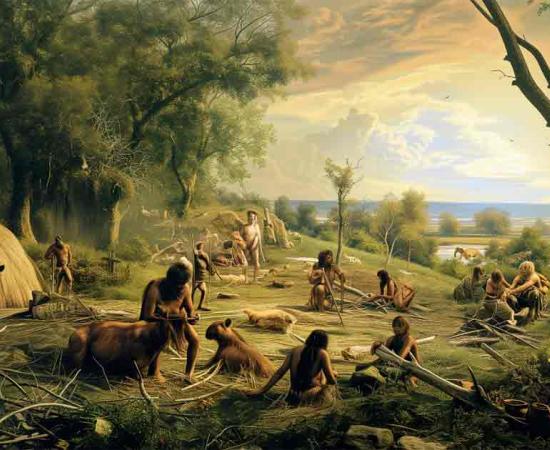 Representation of hunter-gatherers in Scandinavia. Source: HaiderShah/Adobe Stock