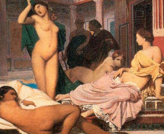 Did an ancient Greek courtesan write the first sex guide? Harem Scene, oil painting by Jean-Léon Gérôme, 1848. Source: Public Domain