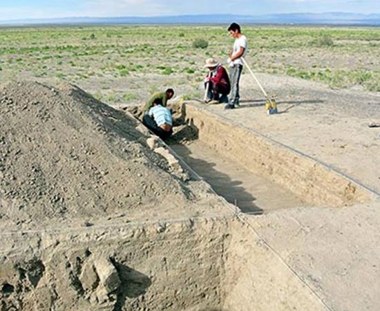 Excavation of fortress established by Mongol conqueror Genghis Khan unearthed in Mongolia