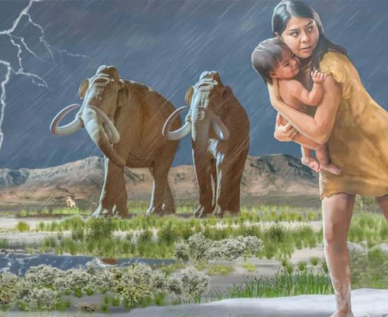 10,000-Year-Old Footprints Tell Amazing Story of Human Encounter with Megafauna