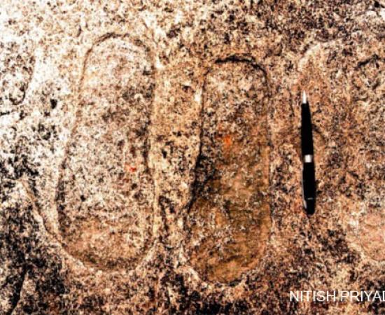 Giant Footprints in India