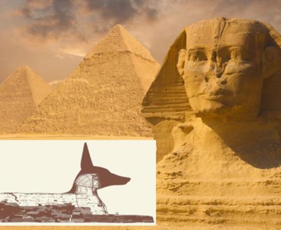 The Great Sphinx of Giza.