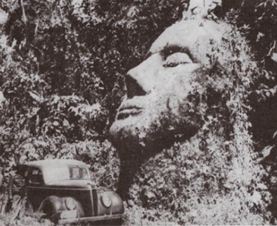Gutemala Stone Head