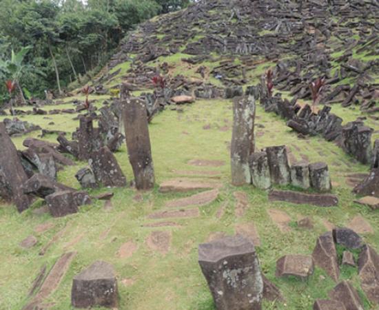 Megalithic site of Gunung Padang 