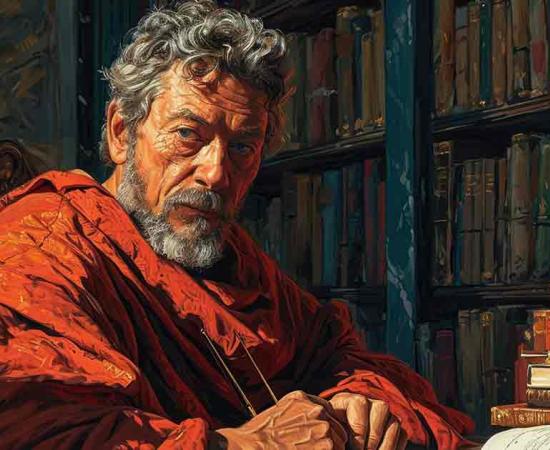 Representational image of an ancient Roman historian. Source: Ian / Adobe Stock 