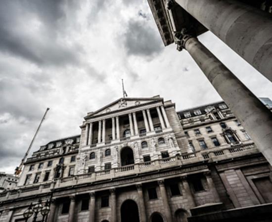 The Bank of England, Threadneedle Street, City of London, UK. Credit: KittyKat / Adobe Stock