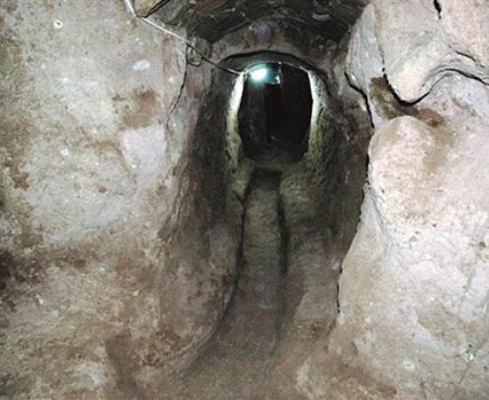 Ancient underground city in Anatolia 