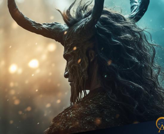 AI image of a Minotaur.