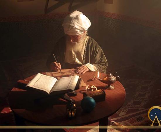 Islamic scientist at work ( Kemal/Abode Stock)