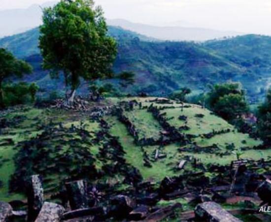 Pyramid Structure in Java 9,000-years-old