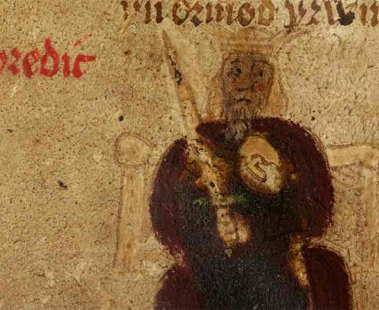 Image and name of Cerdic, from the Anglo-Saxon Chronicle. Source: Paul Harper