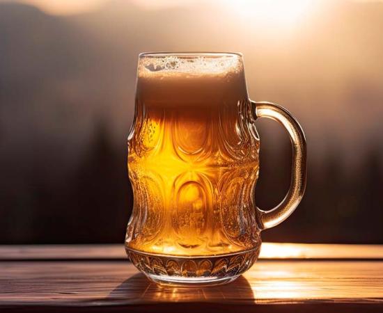 A refreshing looking glass of lager.	Source: Anastasiia/Adobe Stock