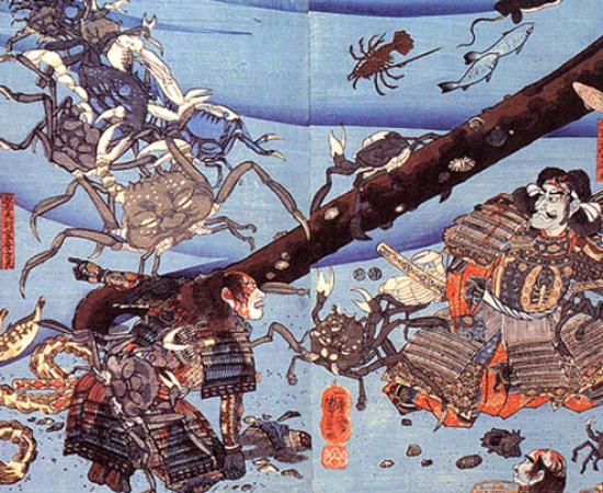 The legend of Heikegani: the Samurai ghost crabs