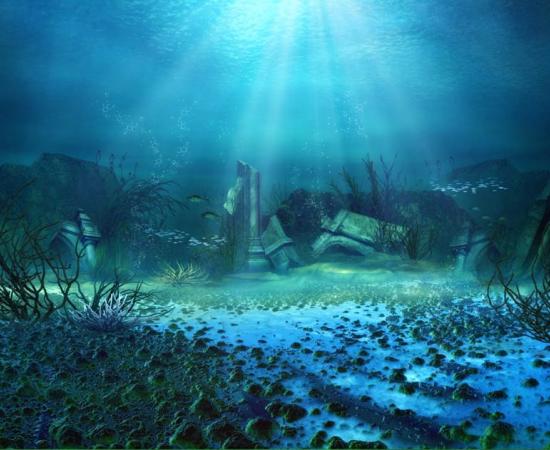 Representational image of a lost city at the bottom of the ocean. Source: diversepixel / Adobe Stock 