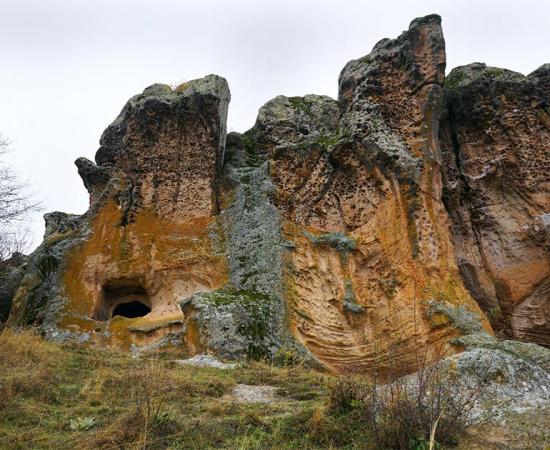The Phrygian King Midas monument named Yazilikaya at Eskişehir, Turkey. (Selcuk/Adobe Stock)