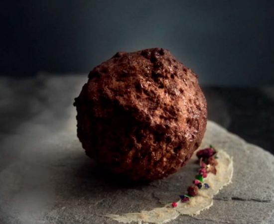 An Australian lab-grown meat company has created a so-called mammoth meatball made using mammoth DNA. Source: studioaico/ Wunderman Thompson