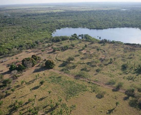 Man made ditches in Brazil - Parana