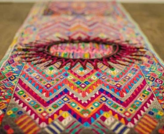 Hand-woven Mayan textiles from Guatemala