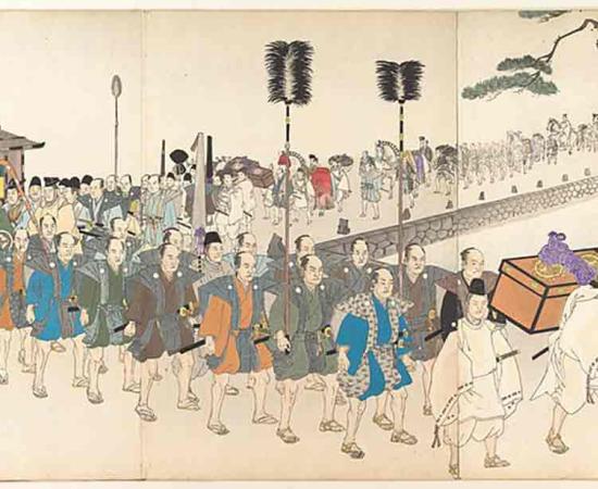 Samurai in Medieval Japan. Source: Public Domain