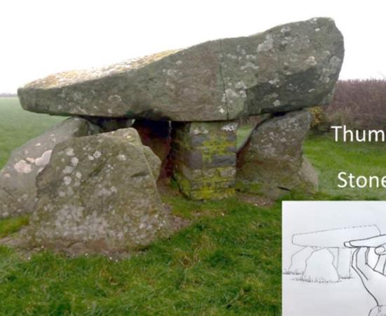 How megalithic builders in the UK probably designed stone structures using experimental archaeology.		Source: Author provided