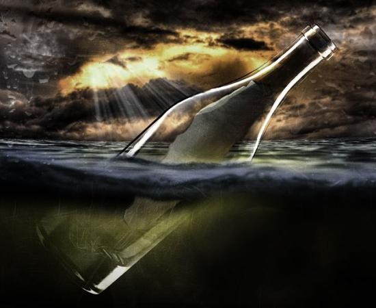 Message in an old bottle